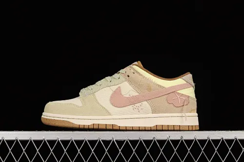 All categories Nk SB Dunk series Nk SB Dunk Low low-top sneakers J version Nk Dunk Low "Bright Side" corduroy Dunk series low-top casual sports skateboard shoes DQ5076-121